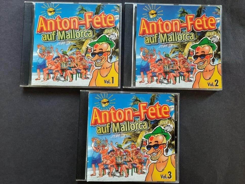Anton-Fete auf Mallorca Vol. 1, 2 & 3 CD Boxset, Ophalen of Verzenden, Zo goed als nieuw, Boxset