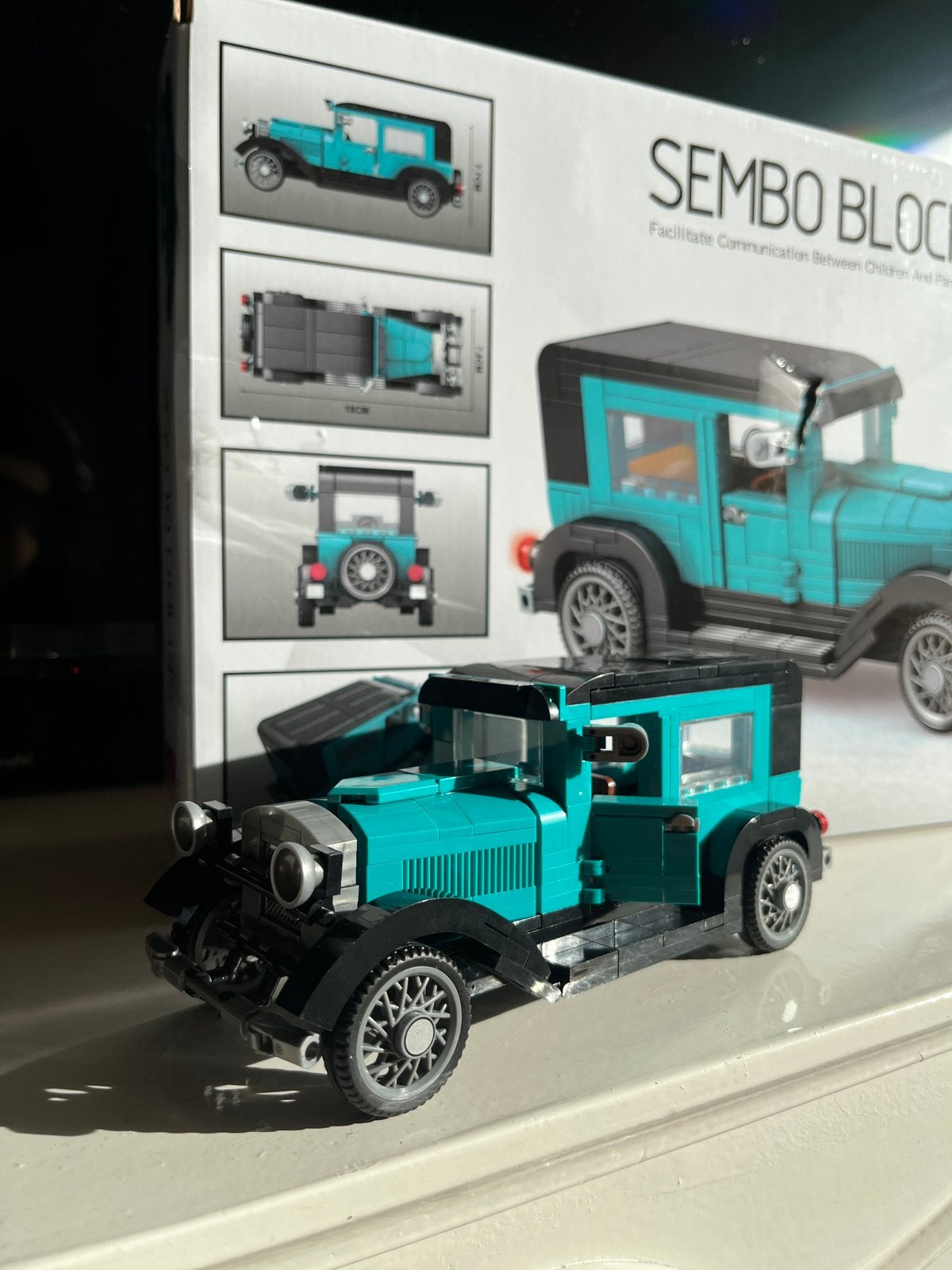 Sembo bouwblokjes oldtimer. alternatief, Ophalen of Verzenden, Zo goed als nieuw, Overige merken