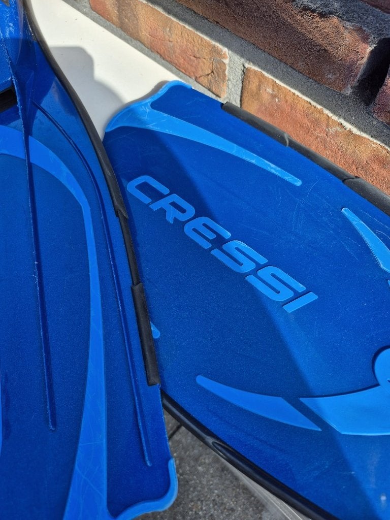 cressi Pluma duikvinnen (zwemvliezen/ flippers) maat 43-44, Ophalen, Zo goed als nieuw, Zwem- of Duikvliezen