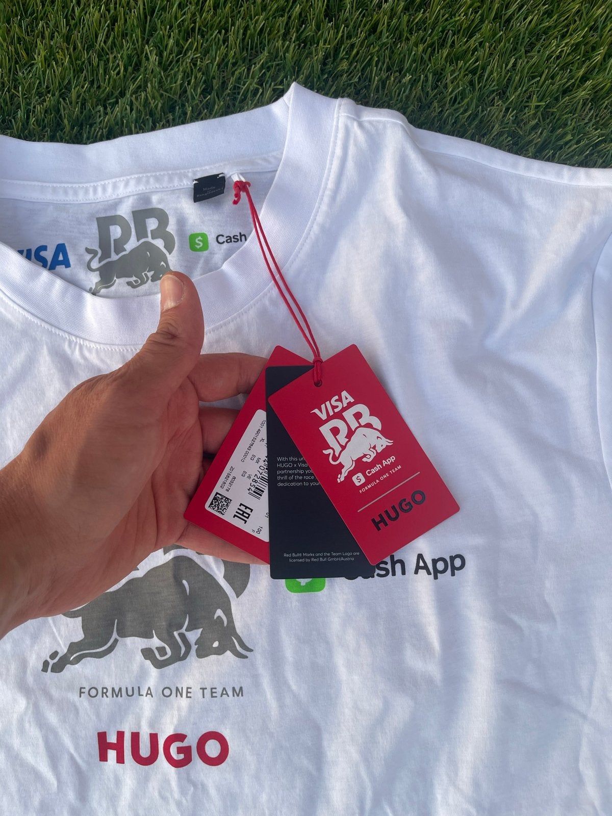 Nieuw Visa Cash App RB F1 Team T-shirt Tsunoda #22 XL, Ophalen of Verzenden, Nieuw, Maat 56/58 (XL), Wit