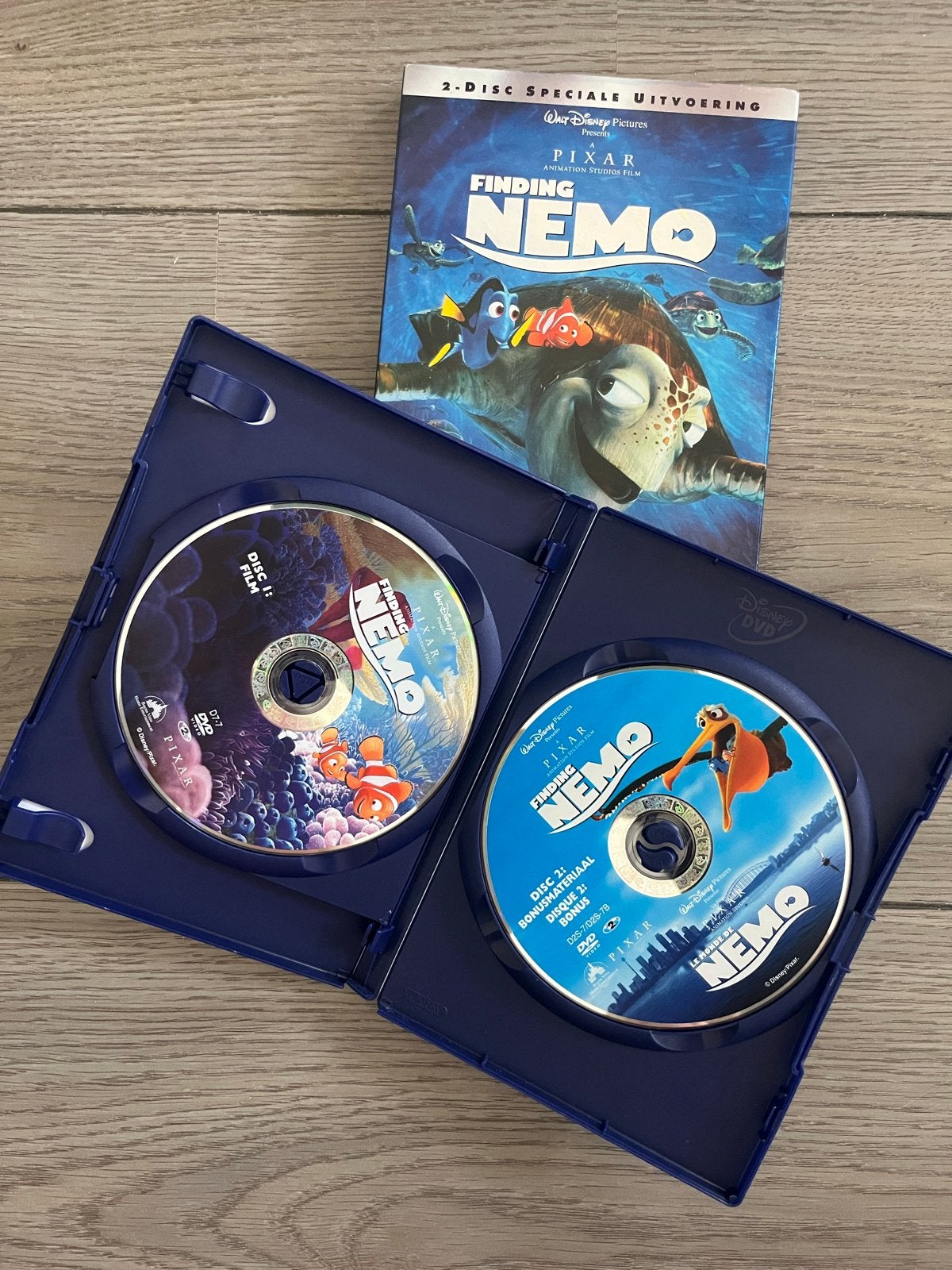Finding Nemo - 2-Disc Speciale Uitvoering DVD, Animatie, Nederlands, Gebruikt, Bonusmateriaal