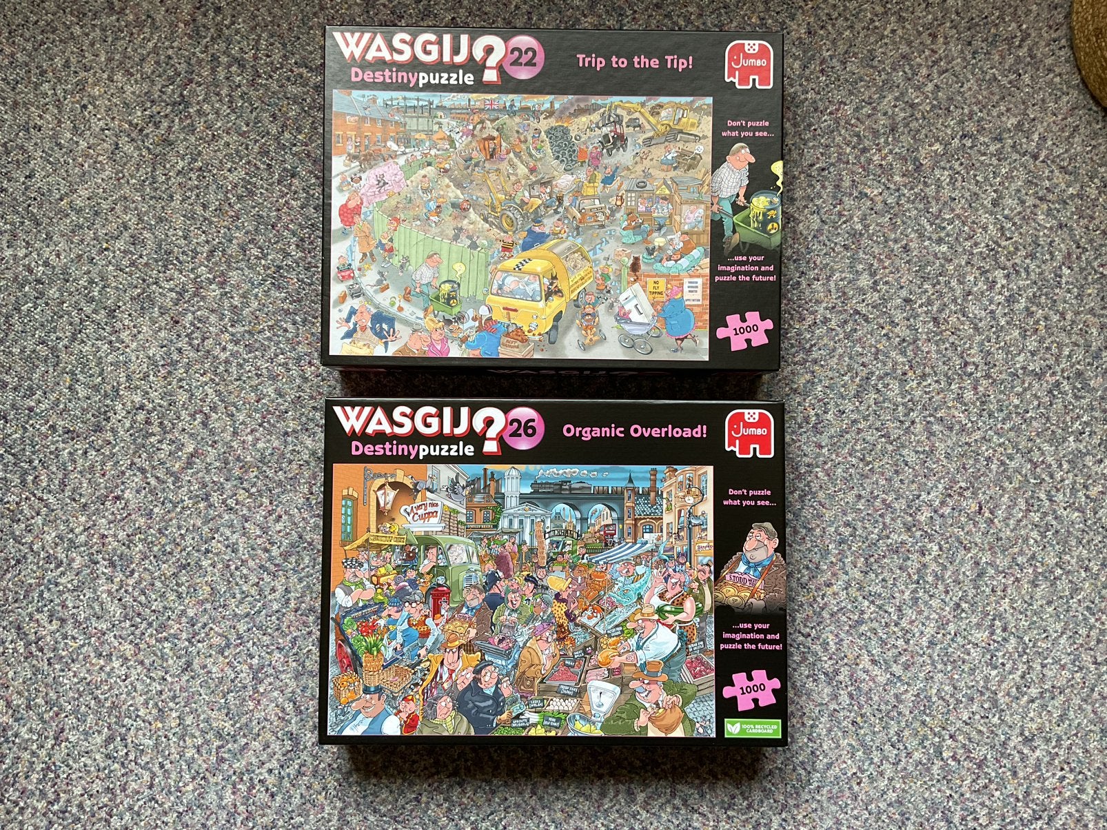 Wasgij Destiny, Ophalen of Verzenden, 500 t/m 1500 stukjes, Zo goed als nieuw