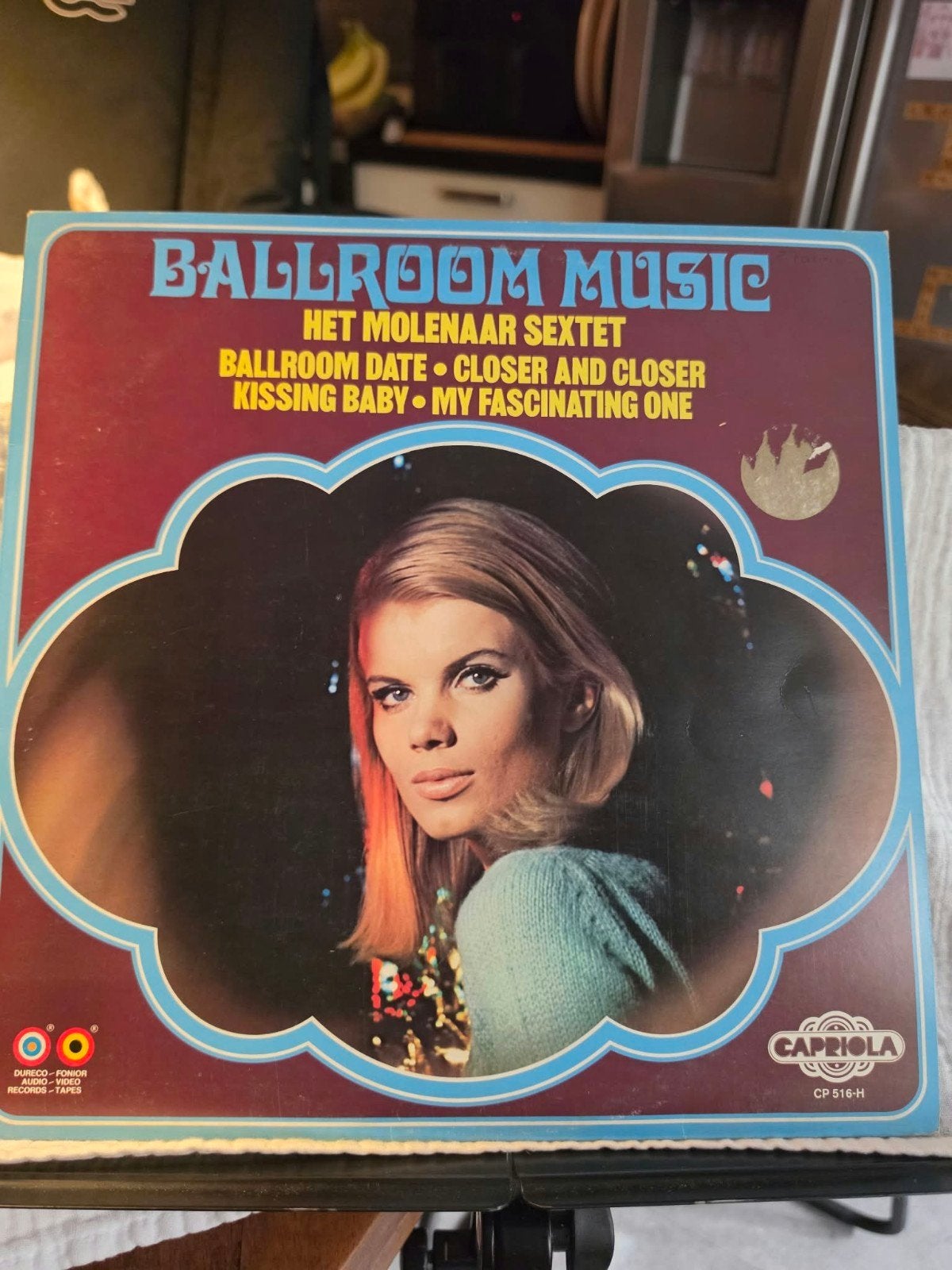 Het Molenaar Sextet - Ballroom Music LP (Capriola), LP, Gebruikt, Originele persing, Ophalen of Verzenden