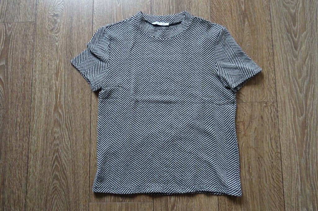 Zwart wit shirt Zara maat M, Maat 38/40 (M), Meerkleurig, Zara, Ophalen of Verzenden
