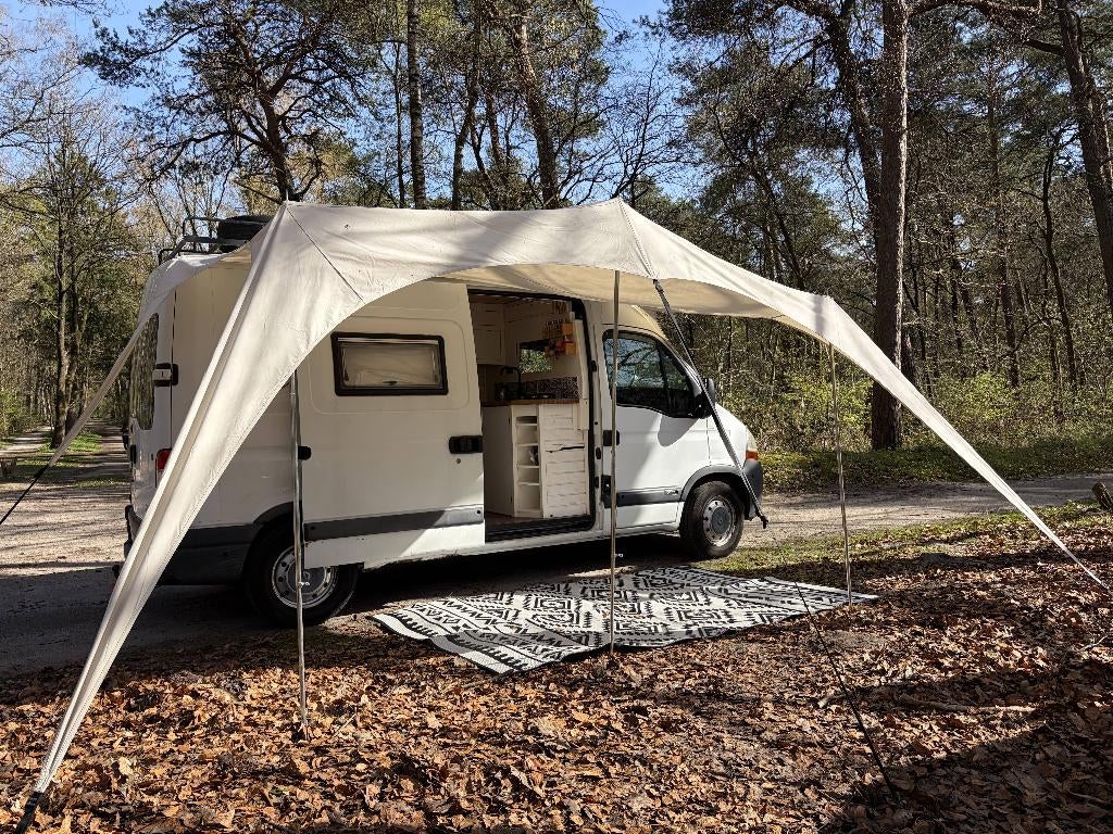 camper Renault Master, Caravans en Kamperen, Campers, Overige merken, Particulier, Reservewiel, 5 tot 6 meter