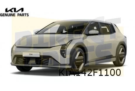 Kia EV4 (10/25-) voorfront Origineel! 64101SZ000, Kia, -, -, Nieuw