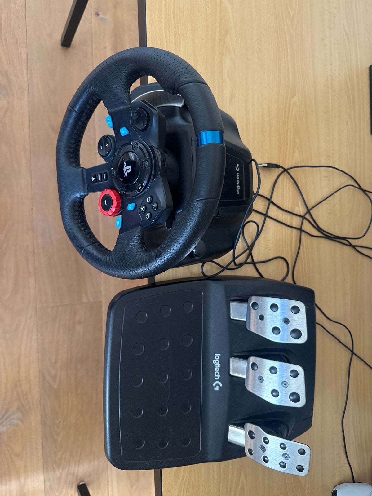 Logitech G29 Racestuur met Pedalen voor PlayStation/PC, Racestuur, Force feedback, Ophalen of Verzenden, Zo goed als nieuw