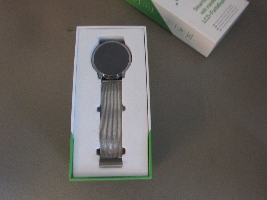 Stijlvolle Smartwatch met Hartslagmeter en Stappenteller, Stappen, Kawkaw, Ophalen of Verzenden, Zo goed als nieuw