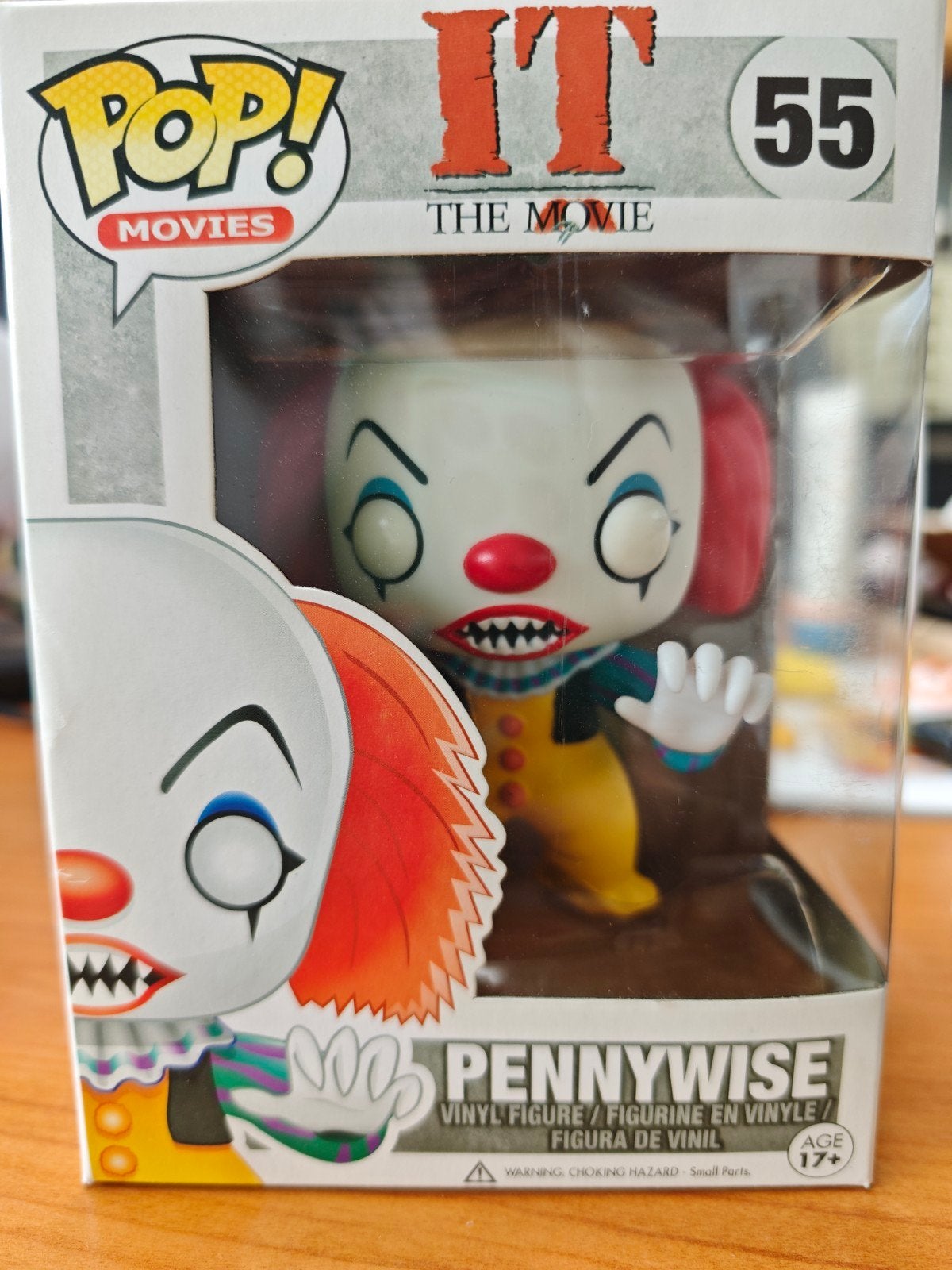 Funko Pop! IT The Movie Pennywise #55 Vinyl Figuur, Ophalen of Verzenden