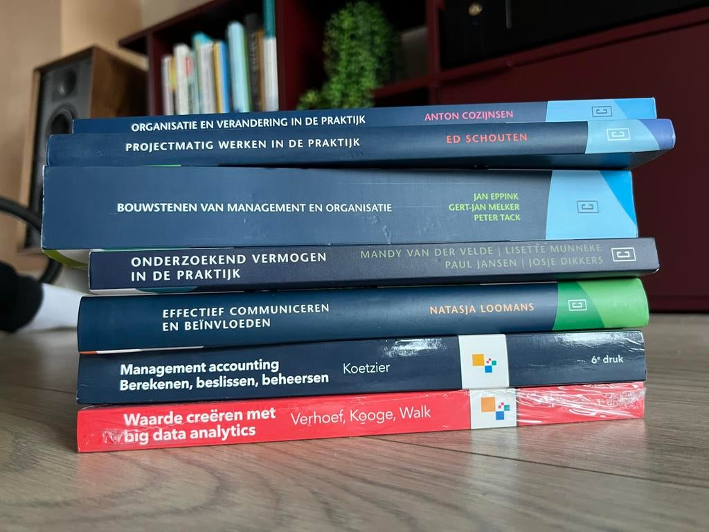 Studieboeken NCOI Bedrijfskunde - Nieuwstaat, Ophalen of Verzenden, Gamma, Nieuw, HBO