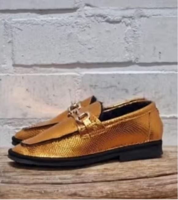 Le Regine del Forte - Leren loafers maat 41- Nieuw €149,95, Le Regine del Forte, Nieuw, Oranje, Ophalen of Verzenden