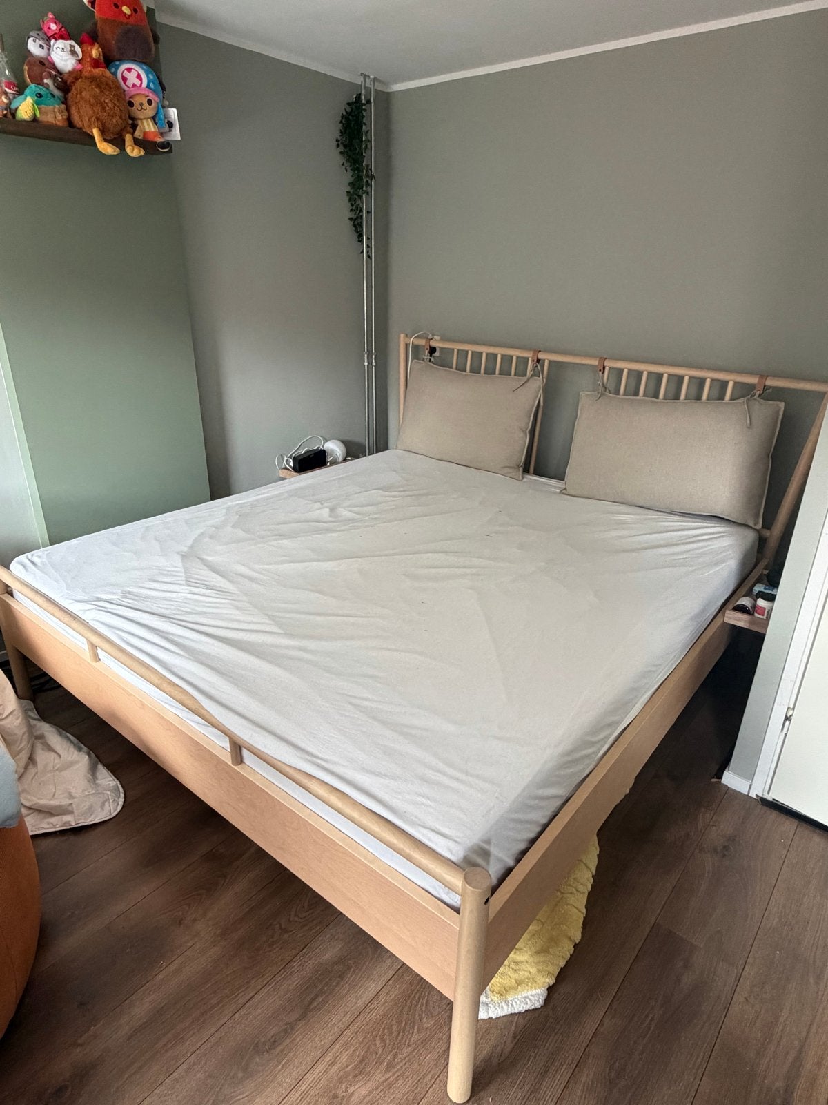 IKEA BJÖRKSNÄS 180x200 cm, Huis en Inrichting, Ophalen, Gebruikt, Overige kleuren, Tweepersoons