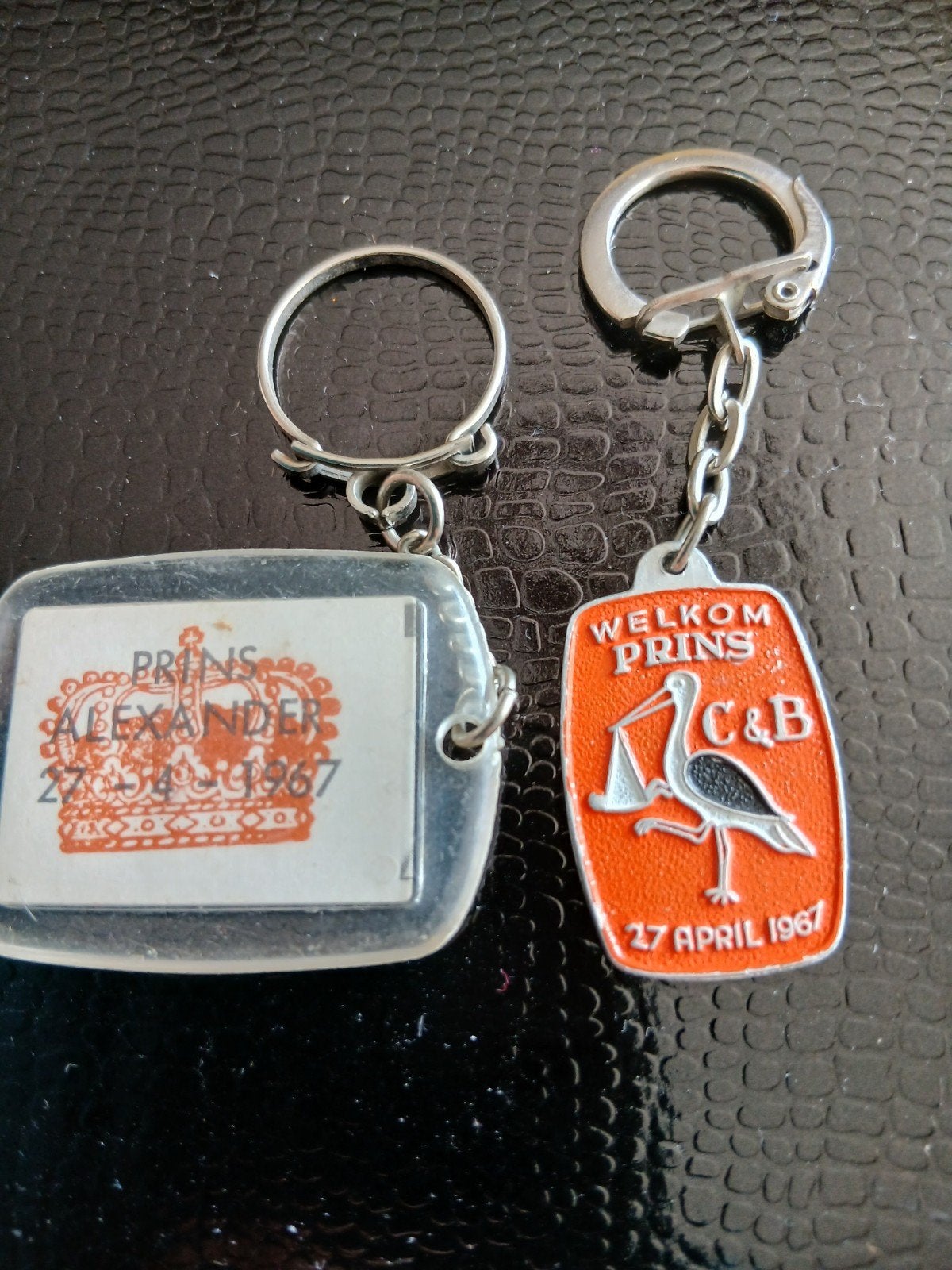 willem alexander sleutelhanger  vintage, Ophalen of Verzenden
