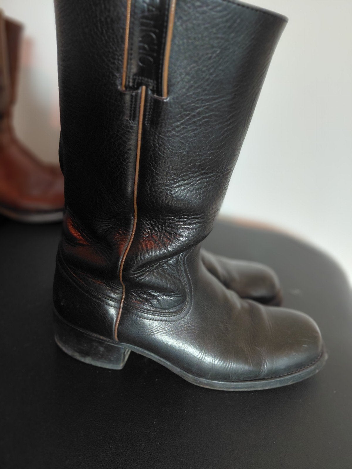 SANCHO zwarte Western laarzen mt 44, Sancho, Zwart, Boots, Ophalen of Verzenden