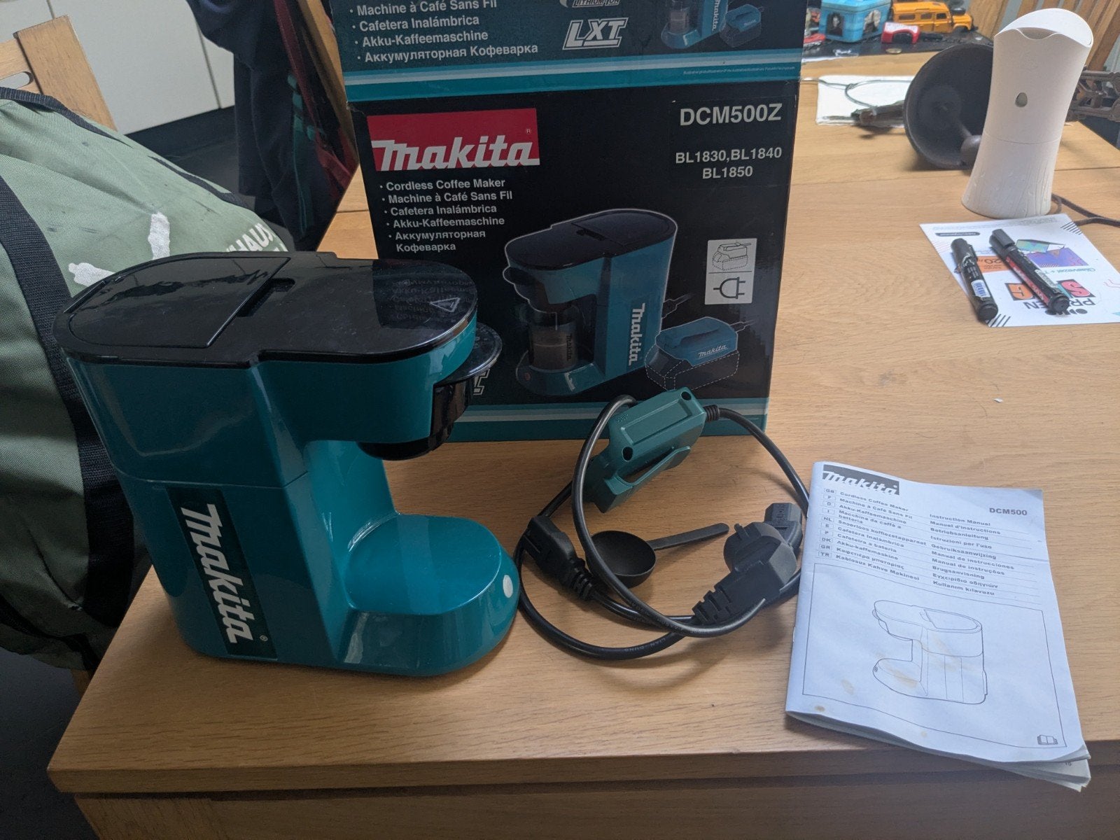 Makita koffieapparaat, Doe-het-zelf en Verbouw, Gereedschap | Boormachines, Ophalen of Verzenden