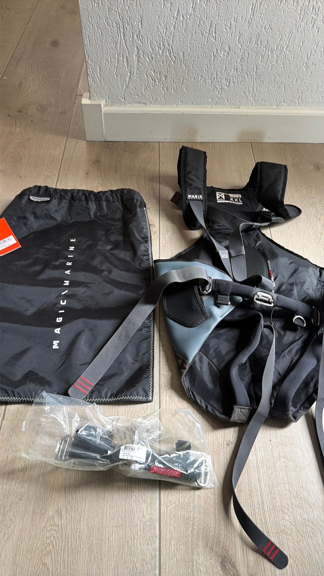 Magic Marine pro racing harness harnas xxl xl, Watersport en Boten, Ophalen of Verzenden, Zo goed als nieuw, Dame of Heer