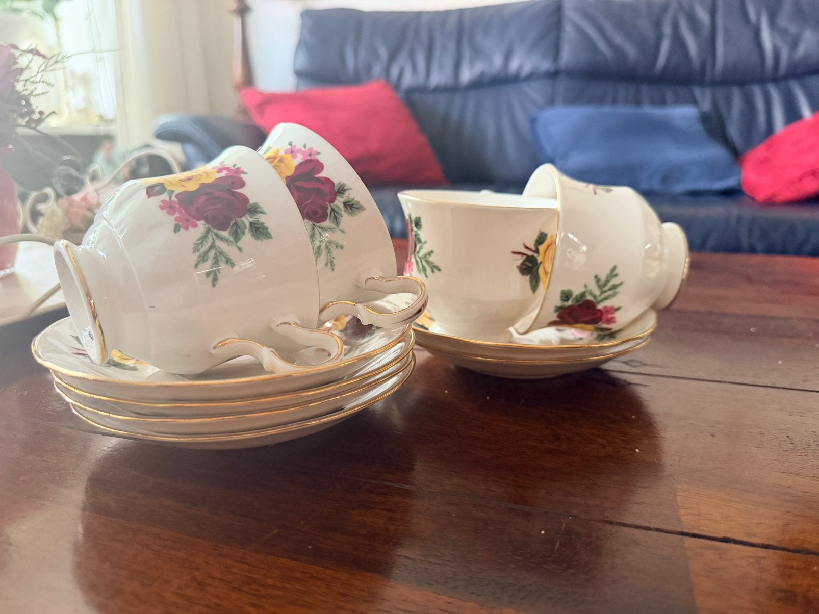Servies queen anne, Antiek en Kunst, Ophalen