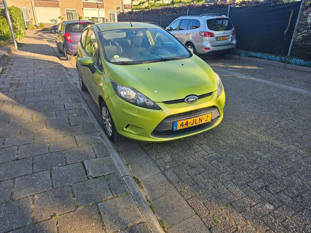 Ford Fiësta 1.25 60KW 3DR 2009 Groen, Auto's, Ford, Voorwielaandrijving, 600 kg, 4 cilinders, Origineel Nederlands