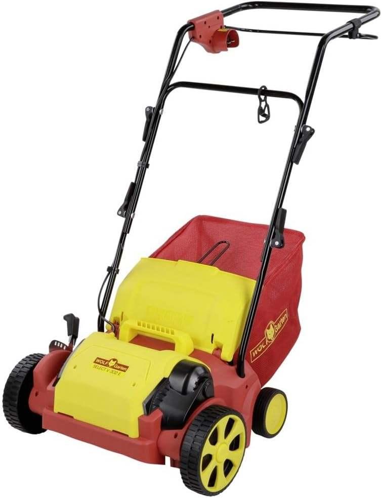 Wolf -Garten  Elektrische Verticuteermachine, 30 Cm,, Tuin en Terras, Ophalen of Verzenden, Gebruikt, Opvangzak