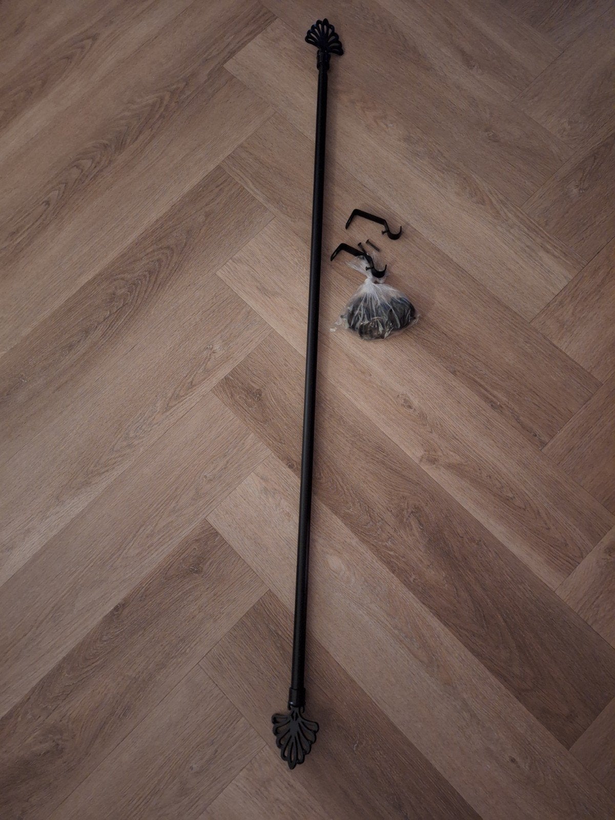 Gordijn roede 140cm uitschuifbaar, Huis en Inrichting, Ophalen