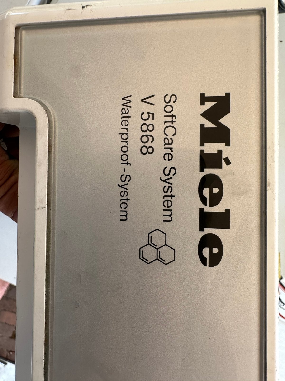 Miele V5856 wasautomaat onderdelen, Ophalen of Verzenden, Gebruikt, 1200 tot 1600 toeren, Voorlader