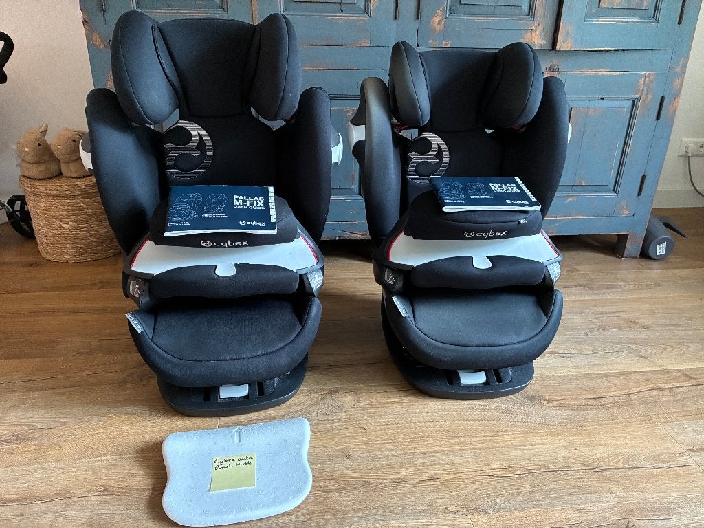 2x Autostoel Cybex Pallas Gold, Kinderen en Baby's, Autogordel of Isofix, Gebruikt, Afneembare rugleuning, 9 t/m 36 kg