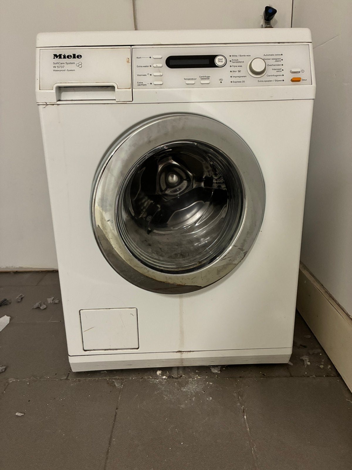 Miele wasmachine softcare W 5737 waterproof, Ophalen, Gebruikt