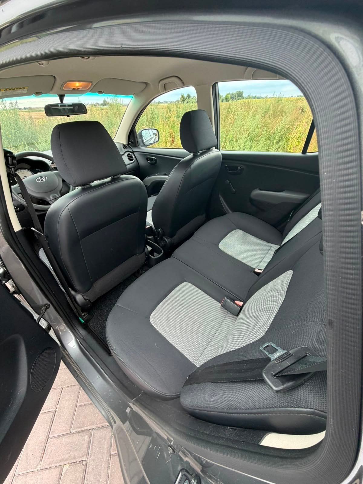 Hyundai i10 1.1 I 5DR 2010 Grijs, Stof, 31 €/maand, 4 cilinders, 400 kg