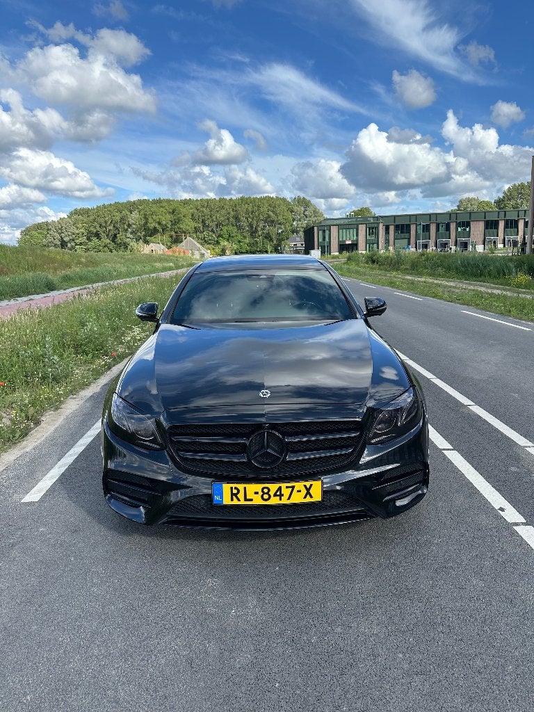 Mercedes-Benz E-Klasse E200 |2E EIG|NAP|BURMESTER|PANO|360, Auto's, Achterwielaandrijving, 4 cilinders, 1505 kg, Zwart