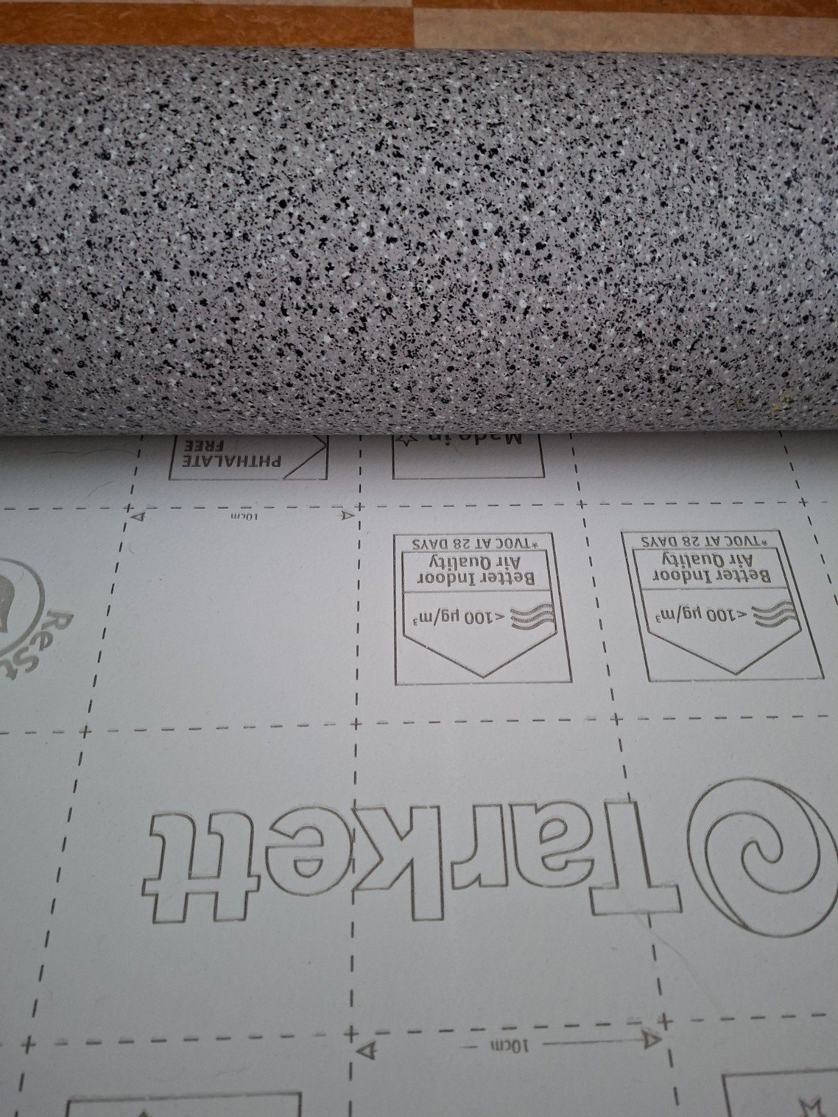 tarkett vinyl, Ophalen