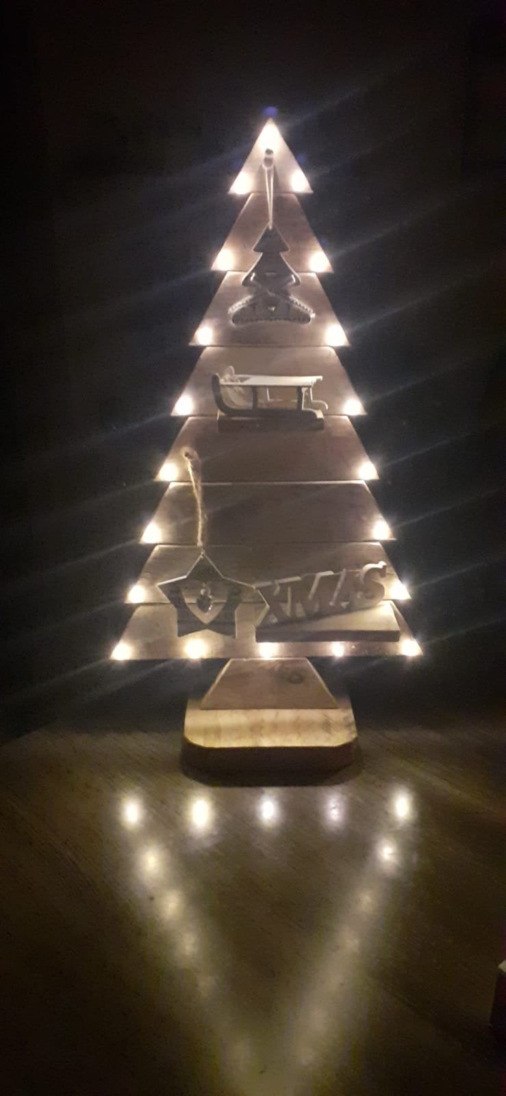 Houten Kerstboom, Diversen, Ophalen