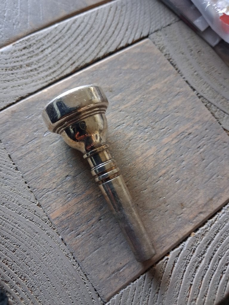 Mondstuk 7c trompet cornet, Ophalen of Verzenden, Gebruikt, Koperblazer