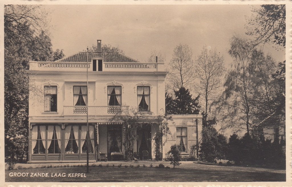 Laag Keppel   -   Groot Zande  ,  1943           =0007=, Ophalen of Verzenden, 1940 tot 1960, Gelopen, Gelderland