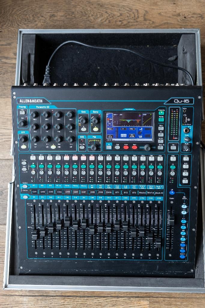 Allen & Heath QU16 digitaal audio mengtafel, Ophalen, Gebruikt, 10 tot 20 kanalen, Microfooningang