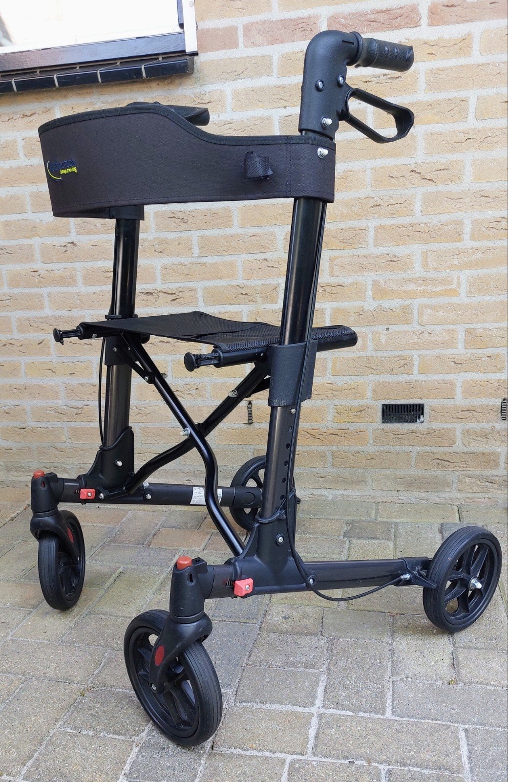 Hele nette Multimotion double rollator antraciet., Ophalen, Opvouwbaar, Zo goed als nieuw