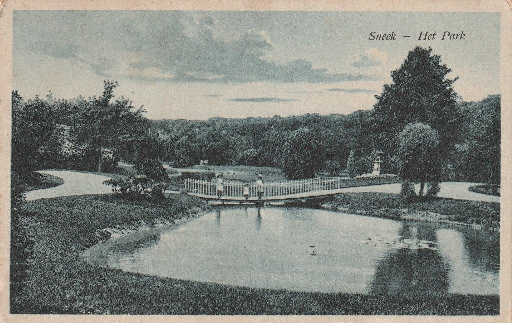 Sneek, Ophalen of Verzenden, 1920 tot 1940, Ongelopen, Friesland
