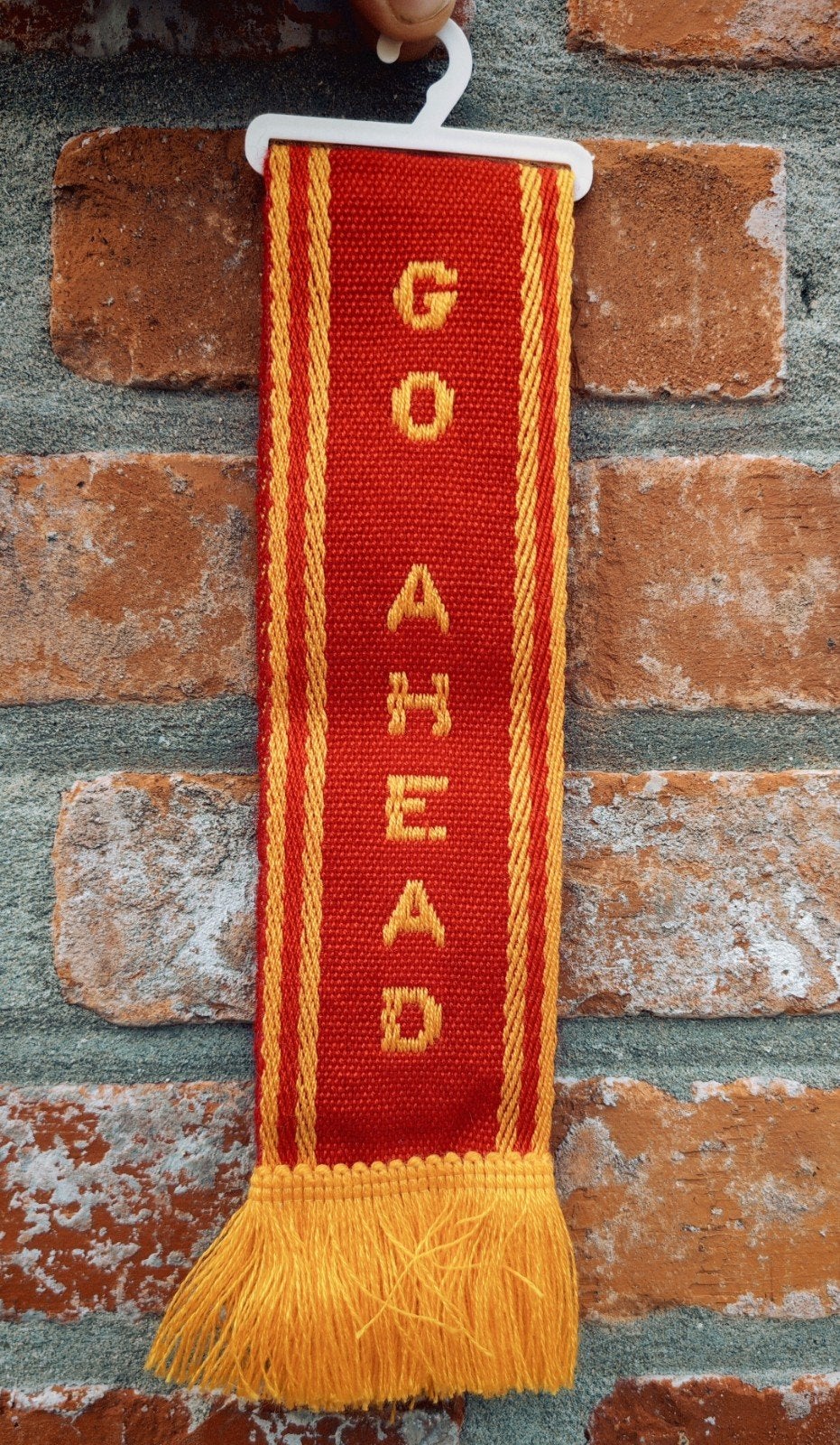 1980s Go Ahead Eagles vintage vaan autovaan, Ophalen of Verzenden, Auto's