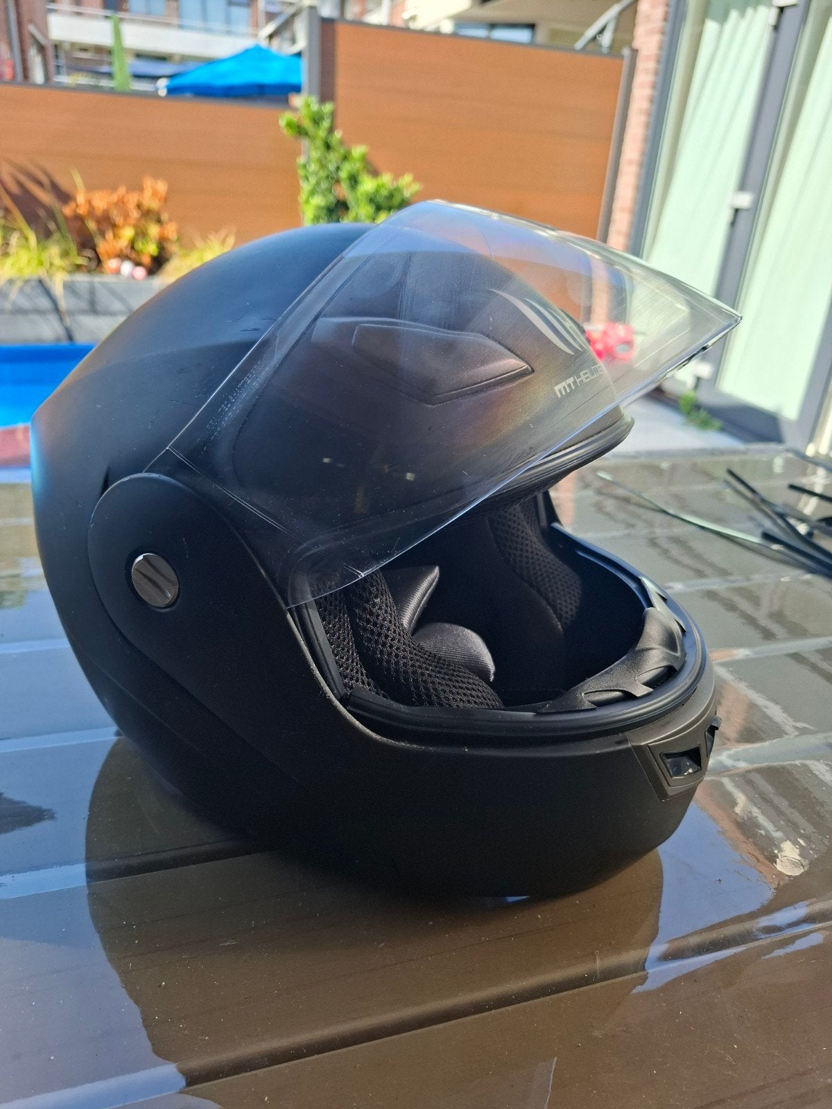 MT helmets, Motoren, Systeemhelm, S, Dames, Tweedehands