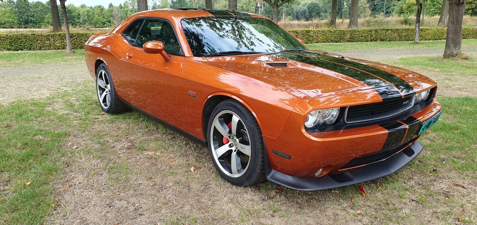 dodge challenger srt8 6.4 hemi facelift alle inruil mogelijk, Auto's, Achterwielaandrijving, 8 cilinders, 6400 cc, Particulier