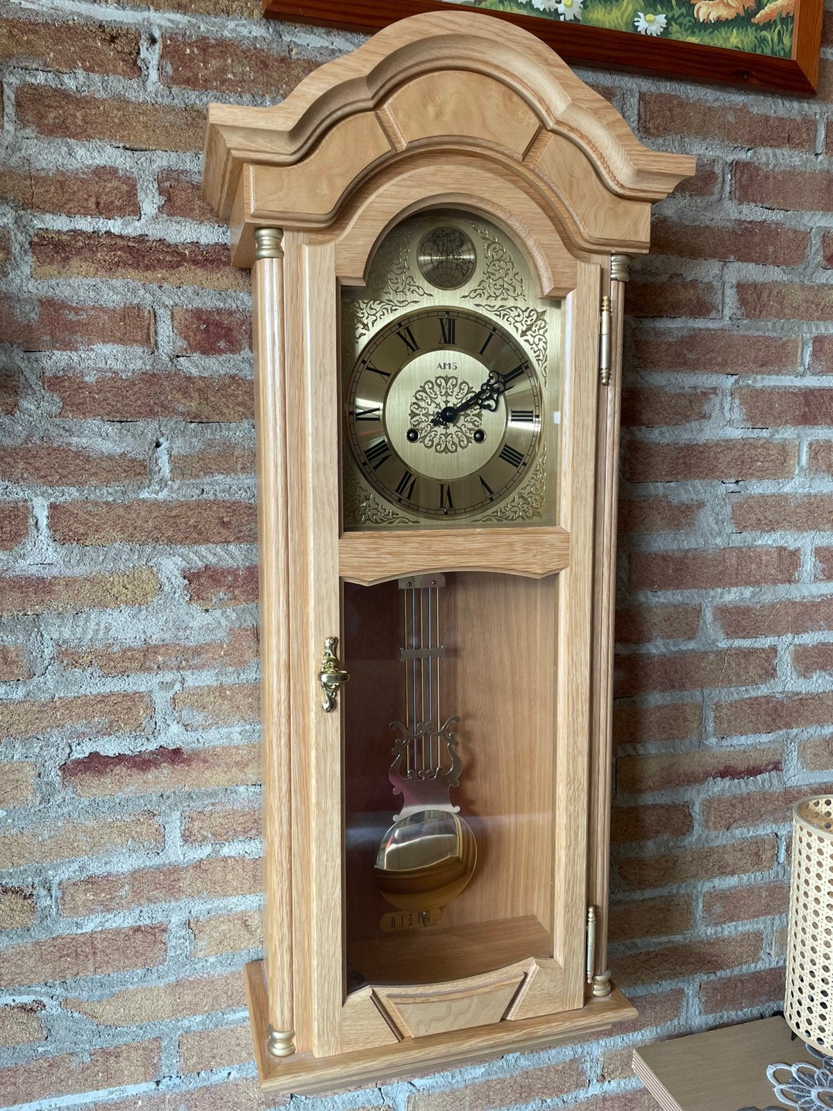 Wandklok AMS - made in Germany, Ophalen