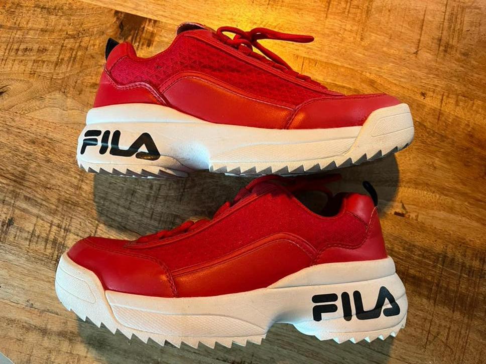 Fila sneakers , maat 39, Ophalen of Verzenden, Rood, Sneakers of Gympen, Zo goed als nieuw