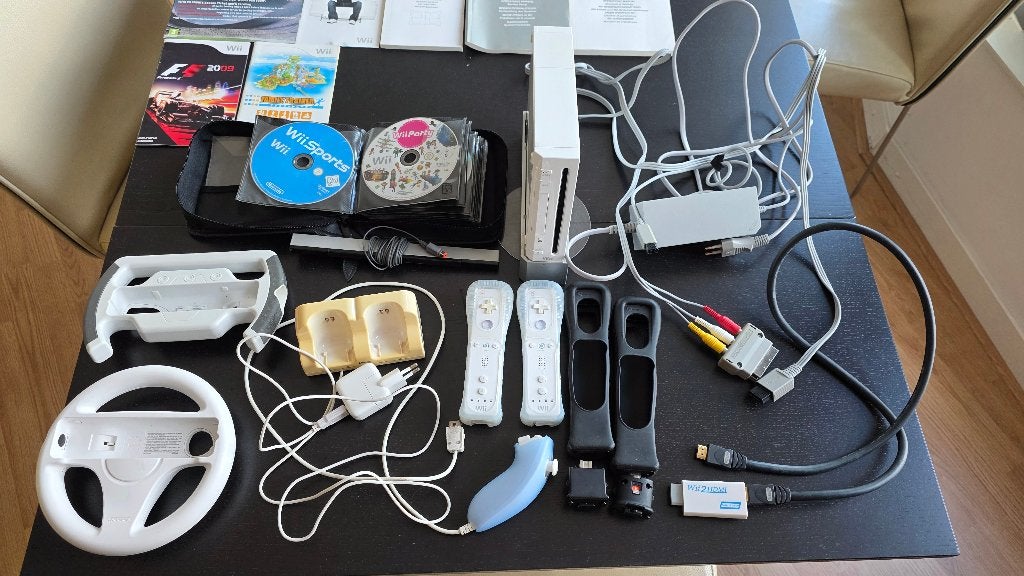 Nintendo Wii compleet |2 controllers/sturen|MotionPlus| HDMI, Ophalen of Verzenden, Gebruikt, Met 3 controllers of meer, Met stuurtje