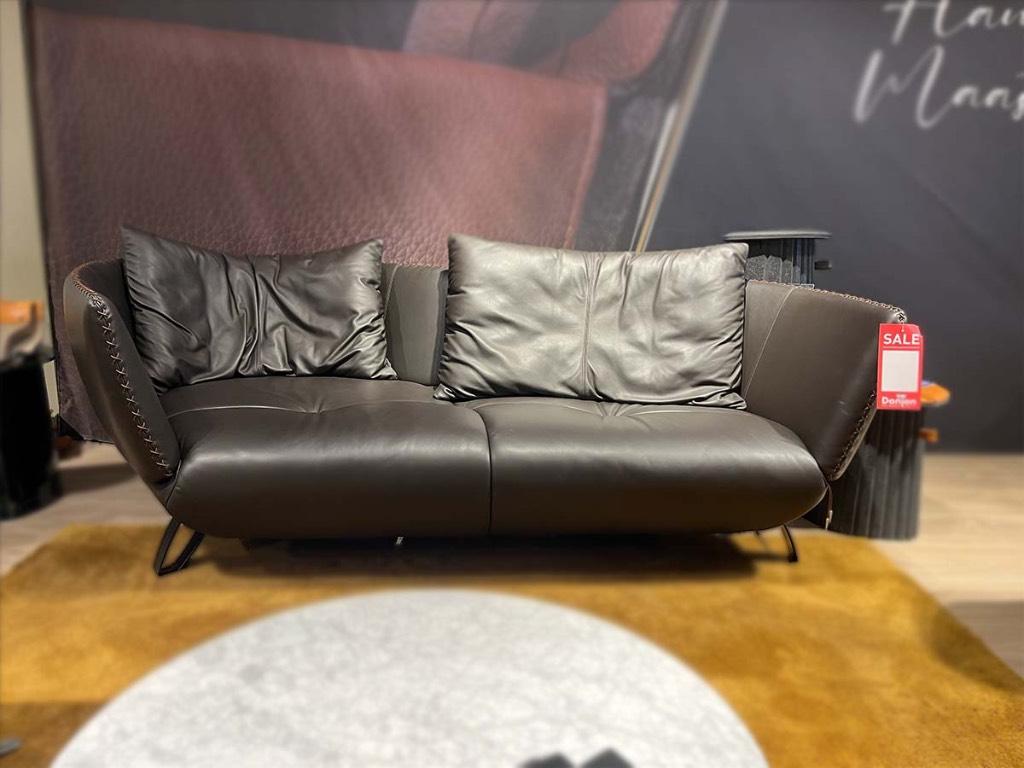 De Sede DS-102 Shell bank – showroommodel, 125 tot 150 cm, Leer, Ophalen of Verzenden, Zo goed als nieuw