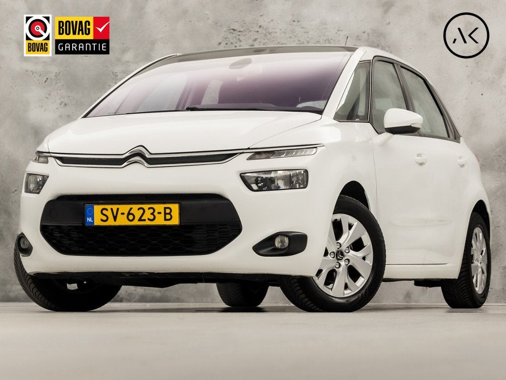 Citroën C4 Picasso 1.6 VTi Sport (NAVIGATIE, CLIMATE, TREKH, Auto's, Citroën, Voorwielaandrijving, Stof, Gebruikt, Zwart