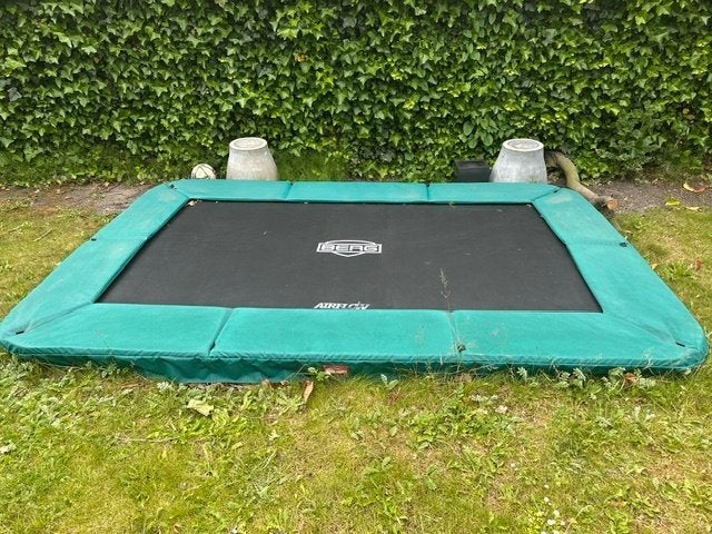 Trampoline, Kinderen en Baby's, Speelgoed | Buiten | Trampolines, Ophalen, Gebruikt