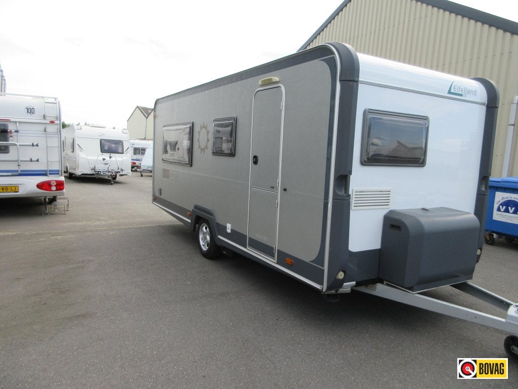 Eifelland Deseo + Mover/ Airco, Caravans en Kamperen, Overige typen, Schokbreker, Tot en met 2, Eifelland
