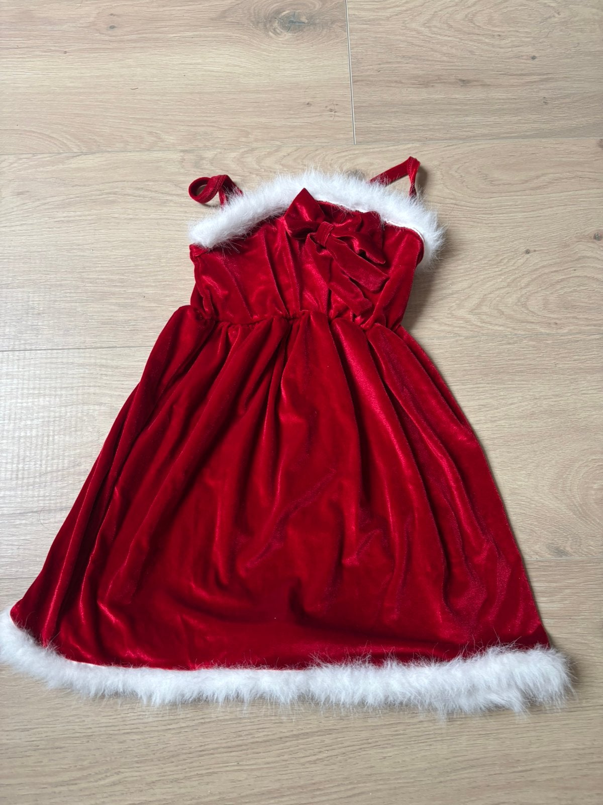 Kerstjurkje voor 5/6/7 jarige. 1x gedragen, Ophalen of Verzenden, Zo goed als nieuw, Meisje