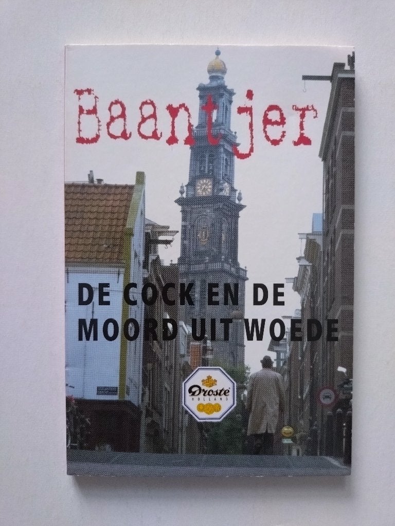 BAANTJER - De Cock en de moord uit woede (1998, DROSTE), Nieuw, Ophalen of Verzenden, Baantjer, Tv-bewerking