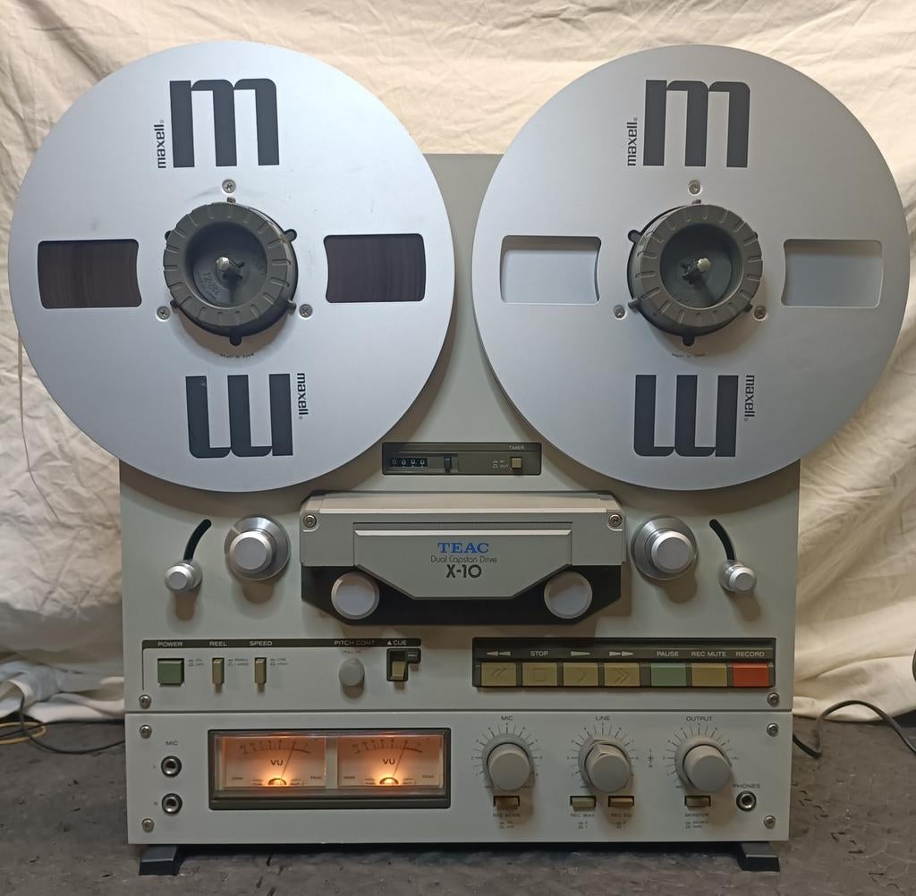 TEAC X-10 bandrecorder, Ophalen, Bandrecorder