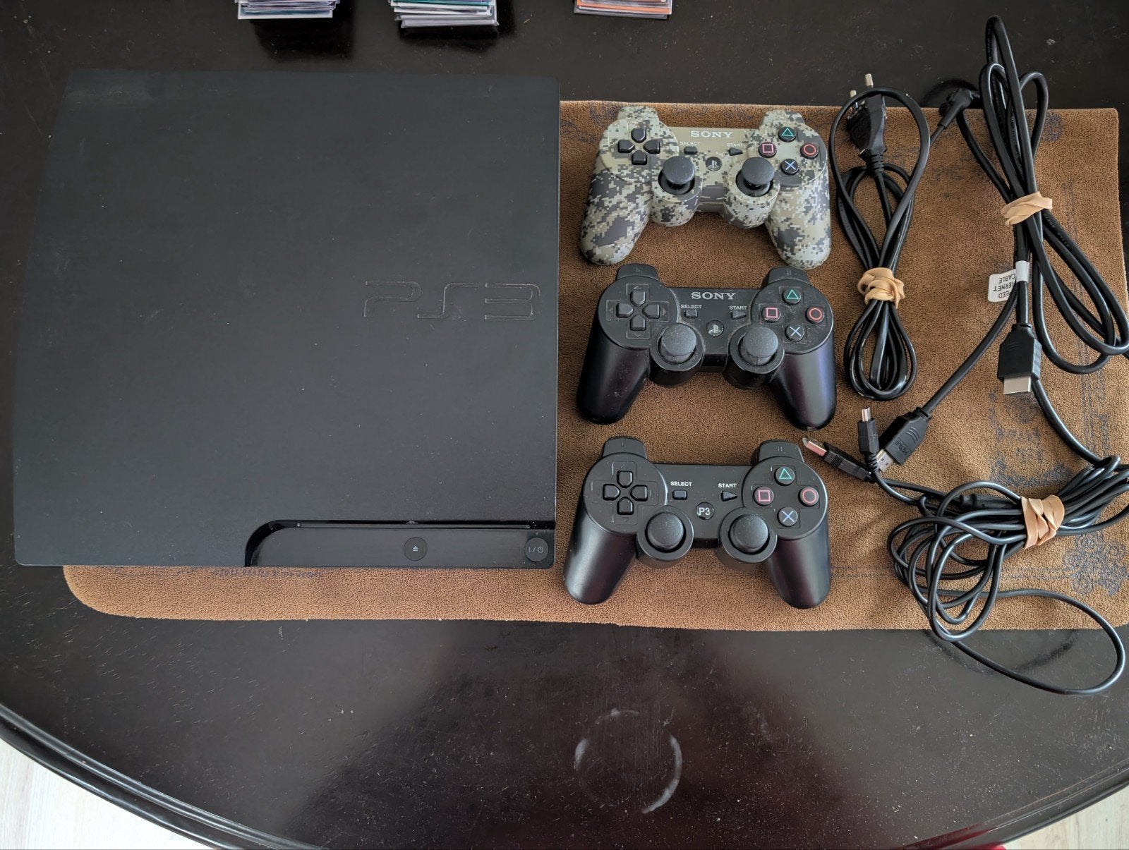 Sony PlayStation 3 Slim 120GB, Ophalen of Verzenden, 120 GB, Met 3 controllers of meer, Slim